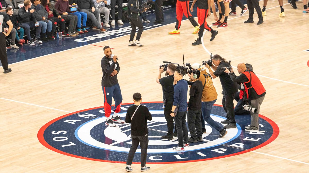 Norman Powell speaking to Intuit Dome crowd to honor Martin Luther King Jr Norman Powell speaking to Intuit Dome crowd to honor Martin Luther King Jr