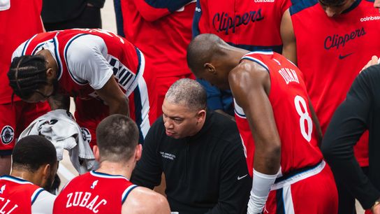 LA Clippers make Tyronn Lue's words true after 6-21 worst record on Tuesday taken AT INTUIT DOME (Tyronn Lue). Photo by John Panganiban-The Sporting Tribune