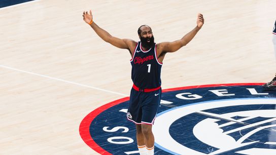 When it matters most, can James Harden continue to deliver? taken at Intuit Dome (Los Angeles Clippers)