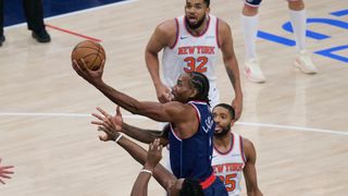 Kawhi Leonard leads Clippers past Knicks at Intuit Dome taken at Intuit Dome (Los Angeles Clippers). Photo by Jon Bryan - The Sporting Tribune