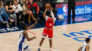 TST Images: Kings defeat Clippers, 118-109, at Intuit Dome taken at Intuit Dome (Los Angeles Clippers). Photo by Nico Alba - The Sporting Tribune