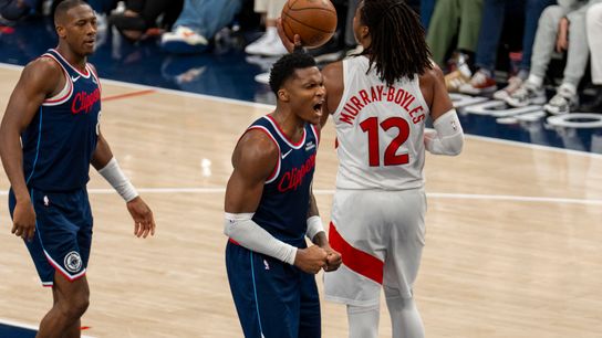 Clippers dominate Raptors 119-94, extend win streak behind Leonard, Garland taken at Intuit Dome (Los Angeles Clippers). Photo by Nico Alba - The Sporting Tribune