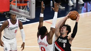 TST Images: Trail Blazers defeat Clippers,114-104, at Intuit Dome taken at Intuit Dome (Los Angeles Clippers). Photo by Edwin So - The Sporting Tribune
