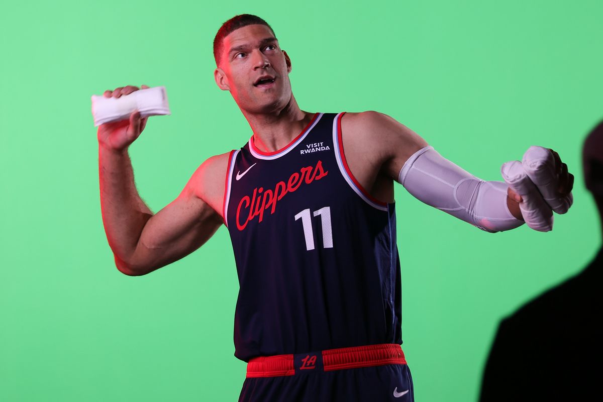 LA Clippers center Brook Lopez (11) during Media Day at The Intuit Dome on September 28, 2026 in Inglewood, Calif. LA Clippers center Brook Lopez (11) during Media Day at The Intuit Dome on September 28, 2026 in Inglewood, Calif.
