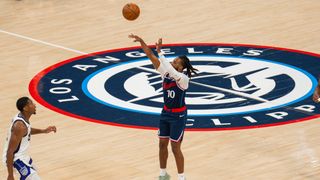 Clippers dethrone the Sacramento Kings in regular-season opener  taken at Intuit Dome (Los Angeles Clippers). Photo by Nico Alba - The Sporting Tribune