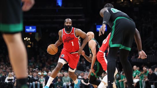 Clippers fall to Celtics, 121-118, despite James Harden's heroic second half performance taken at TD Garden (Los Angeles Clippers)