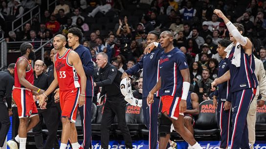 Clippers snap five-game skid with dominant win over Hawks following Chris Paul's departure taken at State Farm Arena (Los Angeles Clippers)
