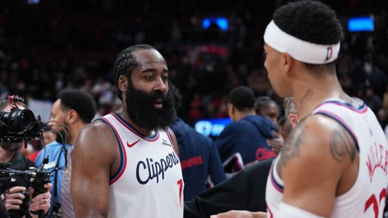 James Harden's heroic fourth quarter, young core lift Clippers past Raptors taken at Scotiabank Arena. (Los Angeles Clippers)