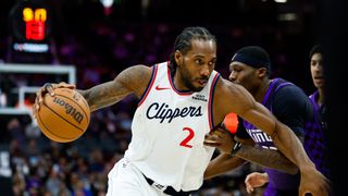 Kawhi Leonard powers Clippers to road win over Kings in Sacramento taken at Golden 1 Center. (Los Angeles Clippers). Photo by Sergio Estrada-Imagn Images