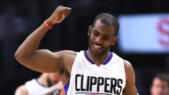 Chris Paul returns to the Clippers with a smile and a new attitude taken at Intuit Dome  (Los Angeles Clippers)