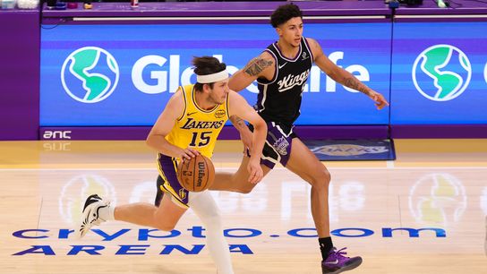 Lakers' Austin Reaves diagnosed with Grade 2 left calf strain, out at least four weeks taken in Los Angeles (Los Angeles Lakers)