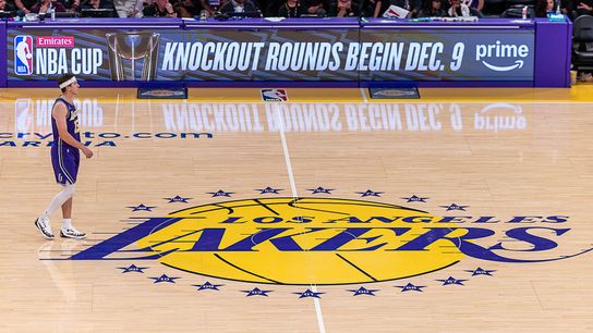 TST Images :Lakers beat Mavericks, 129-119, at Crypto.com Arena taken at Crypto.com Arena (Los Angeles Lakers)