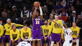 Lakers lose Rui Hachimura to Clippers, signing two-year, $28M deal taken in Los Angeles  (Los Angeles Lakers). Photo by Darwin Walker - The Sporting Tribune