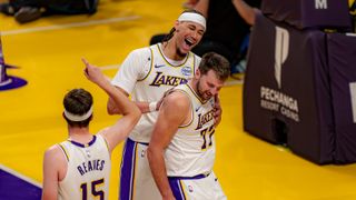 Austin Reaves begins return-to-play progression, backcourt remains out taken in Los Angeles (Los Angeles Lakers). Photo by Jessica Cryderman - The Sporting Tribune