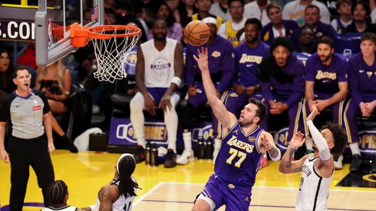 Lakers vs. Cavs Preview: The Return of Luka on Second Night of Back-to-Back taken in Los Angeles (Los Angeles Lakers). Photo by Jordan Teller - The Sporting Tribune