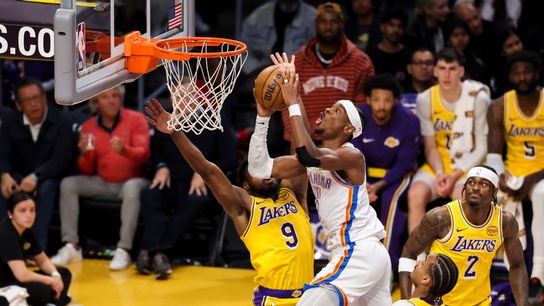 TST Images: Thunder defeat Lakers, 123-87, at Crypto.com Arena taken Crypto.com Arena (Los Angeles Lakers). Photo by Jordan Teller - The Sporting Tribune