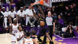 Lakers, LeBron James best Suns to clinch home court advantage taken at Crypto.com Arena  (Los Angeles Lakers). Photo by Darwin Walker - The Sporting Tribune
