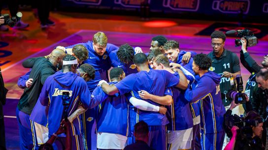  How a shattered Lakers team built something unbreakable taken at crypto.com Arena (NBA). Photo by Jessica Cryderman - The Sporting Tribune