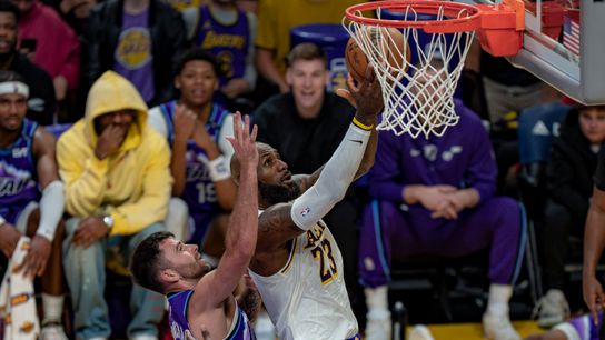 TST Images: Lakers defeat Jazz, 131-107, in Los Angeles taken Crypto Arena (Los Angeles Lakers). Photo by Jessica Cryderman - The Sporting Tribune