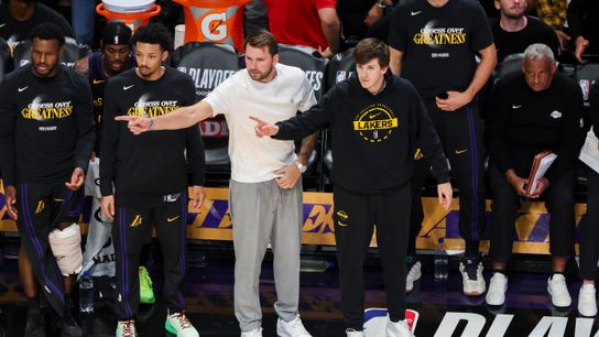 Austin Reaves upgraded to questionable for Game 3 against Rockets taken in Los Angeles (Los Angeles Lakers). Photo by Jordan Teller - The Sporting Tribune