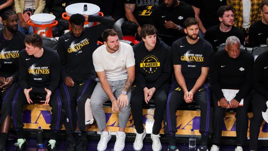 Lakers Practice Report: Luka Dončić Gets Up Shots, Jake LaRavia Day-to-Day taken at UCLA Health Training Center (Los Angeles Lakers). Photo by Jordan Teller - The Sporting Tribune