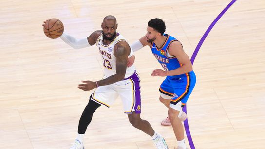TST Images: Thunder defeat Lakers, 131-108, at Crypto.com Arena taken at Crypto.com Arena (Los Angeles Lakers). Photo by Darwin Walker - The Sporting Tribune