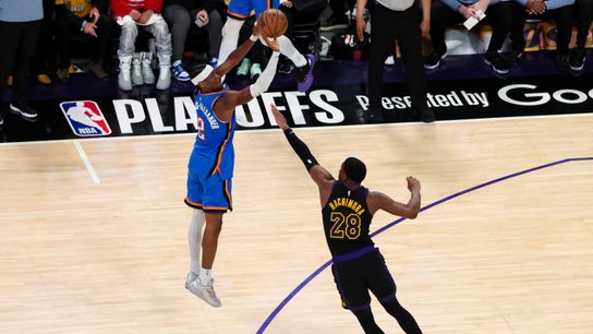 TST Images: Thunder defeat Lakers, 115-110, at Crypto.com Arena taken Crypto.com Arena (Los Angeles Lakers)