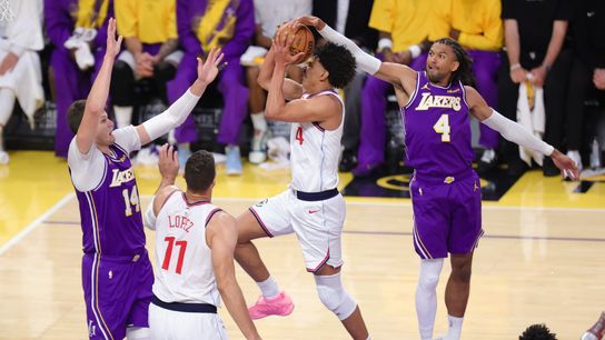 Clippers lose to themselves in 125-117 loss against Lakers taken at crypto.com arena (Los Angeles Clippers). Photo by Darwin Walker - The Sporting Tribune