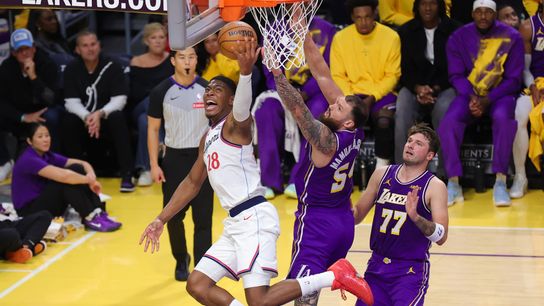 TST Images: Lakers defeat Clippers, 125-117, at Crypto.com Arena taken at Crypto.com Arena (Los Angeles Lakers)