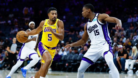Lakers vs. Kings: What to Watch taken in Los Angeles (Los Angeles Lakers). Photo by Sergio Estrada-Imagn Images