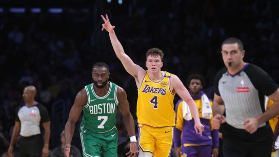 Lakers dominate Celtics, 117-96, playing 'close-to-perfect basketball' taken at Crypto.com Arena (Los Angeles Lakers)