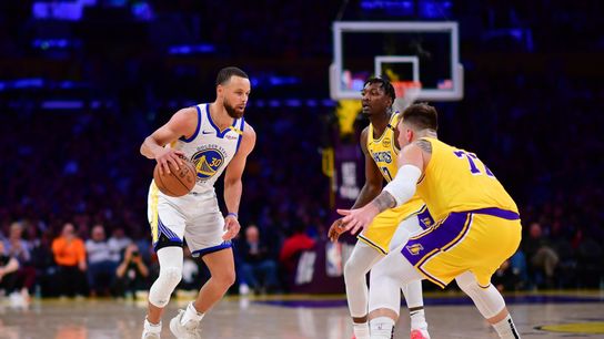 Warriors’ Early Onslaught Leaves Lakers Gasping and Groping for Answers taken at Crypto.com Arena (Los Angeles Lakers)