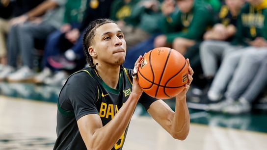 Lakers trade up to take Baylor guard Cameron Carr at No. 24 taken in New York (Los Angeles Lakers). Photo by Chris Jones-Imagn Images