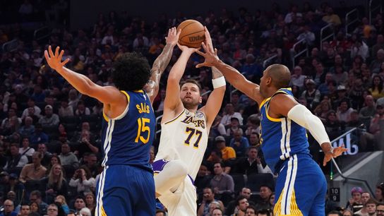 Lakers catch fire and scorch Warriors, 129-101 taken at Chase Center (NBA). Photo by David Gonzales-Imagn Images