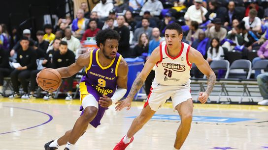 TST Images: South Bay Lakers defeat Rip City, 122-110 taken at UCLA Health and Training Center (South Bay Lakers)