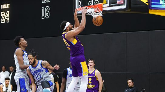 TST Images: South Bay Lakers defeat Texas Legends taken at UCLA Health and Training Center (South Bay Lakers)
