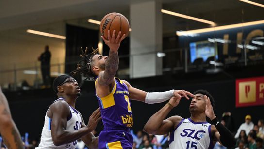 TST Images: South Bay Lakers beat Salt Lake City Stars, 146-104 , in El Segundo taken at UCLA Health Training Center (South Bay Lakers)