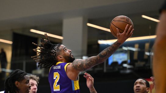 South Bay Lakers cruise into All-Star break with re-established identity taken at UCLA Health Training Center (South Bay Lakers)
