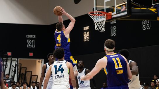 South Bay Lakers push win streak to 10 with victory over Iowa Wolves taken at UCLA Health Training Center (NBA G League). Photo by Robert Talamantes - The Sporting Tribune