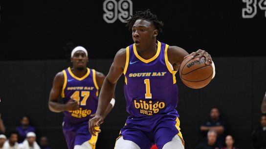 South Bay Lakers head to West Finals taken at UCLA Health Training Center (South Bay Lakers). Photo by Edwin So - The Sporting Tribune