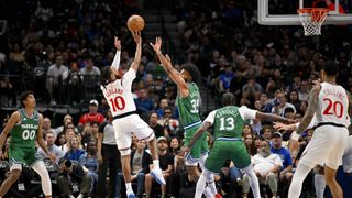 Clippers snap four game skid with second-half surge against Mavericks taken AT AMERICAN AIRLINES ARENA (Los Angeles Clippers). Photo by Jerome Miron-Imagn Images