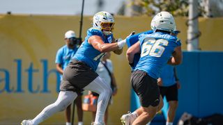 Five players, one job: Chargers' left guard competition heats up taken at The Bolt (Los Angeles Chargers). Photo by Jessica Cryderman - The Sporting Tribune
