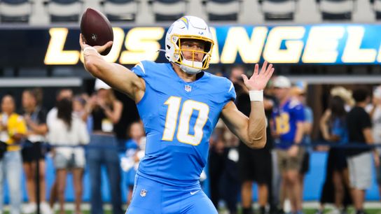 Justin Herbert's pressure has never been greater taken at SoFi Stadium (Los Angeles Chargers). Photo by Darwin Walker - The Sporting Tribune