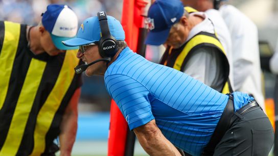 Harbaugh’s new-look Chargers fail first test in ugly loss to Cardinals taken at SoFi Stadium (Los Angeles Chargers). Photo by Darwin Walker - The Sporting Tribune