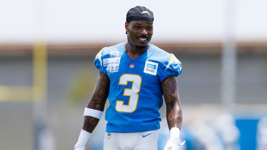 Chargers reward Derwin James with new contract extension taken El SEGUNDO, Calif. -- (Los Angeles Chargers). Photo by Ric Tapia - The Sporting Tribune
