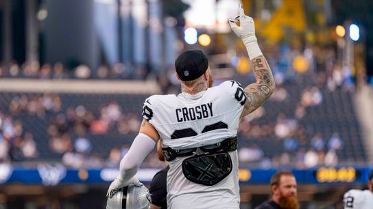 Raiders end Crosby’s season before 'Tank Bowl' taken in Las Vegas  (Las Vegas Raiders)