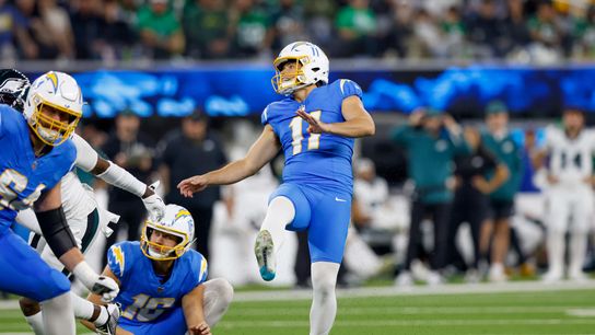 TST Images: Chargers beat Eagles, 22-19, at Sofi Stadium  taken at Sofi Stadium  (Los Angeles Chargers)