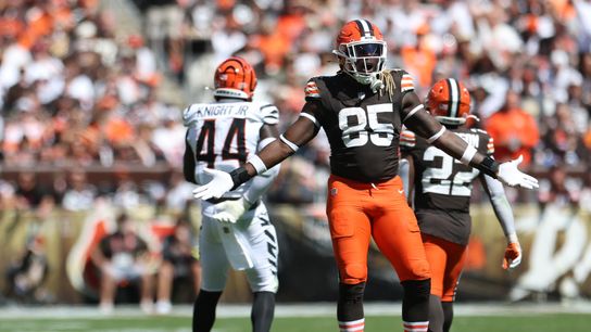 Chargers Land Former Browns Standout TE David Njoku taken El SEGUNDO, Calif. -- (Los Angeles Chargers). Photo by Scott Galvin-Imagn Images