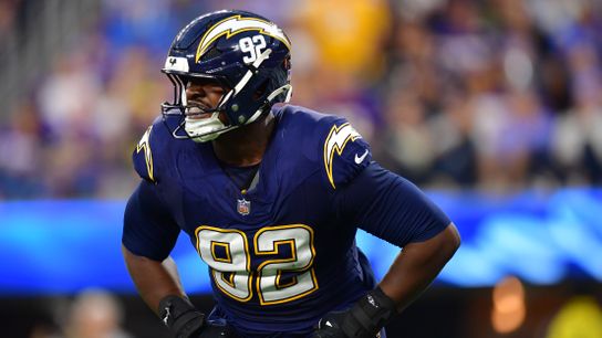 With a heavy heart, Justin Eboigbe delivers career game for Chargers taken at SoFi Stadium  (Los Angeles Chargers)