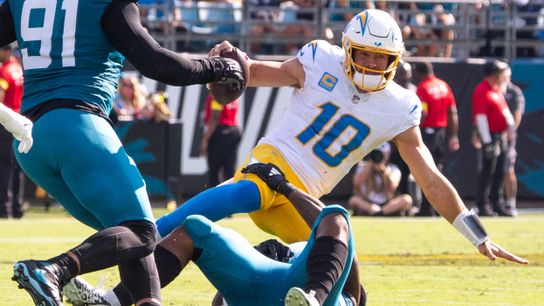 Jim Harbaugh's Chargers embarrassed and beaten up by Jaguars, 35-6  taken at EverBank Stadium (Los Angeles Chargers)